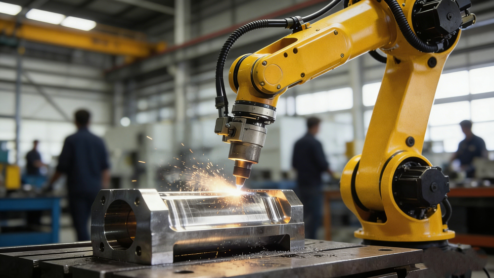 浙江新控铝铸件去毛刺打磨机器人:树精密智造新典范，赋能产业升级